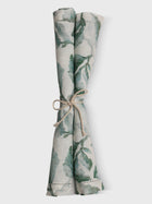 Cascade Teal Linen Table Napkins Set of 2