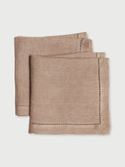 Herringbone Linen Table Napkins Set of 2