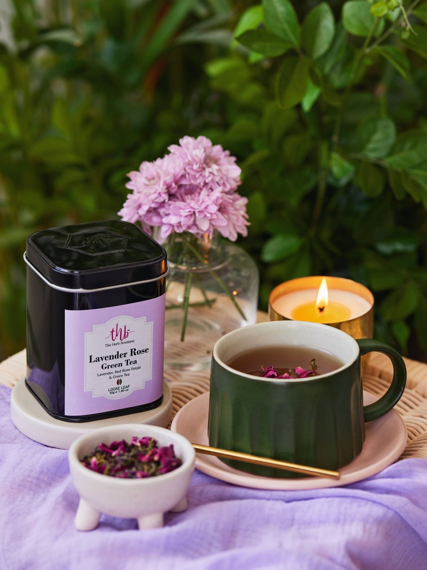 Lavender Rose Green Tea