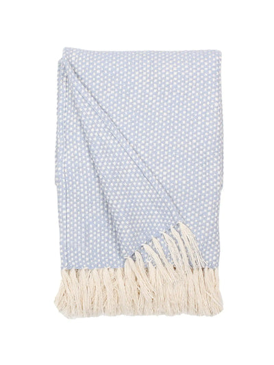 Throw - Vindhya  Light Blue