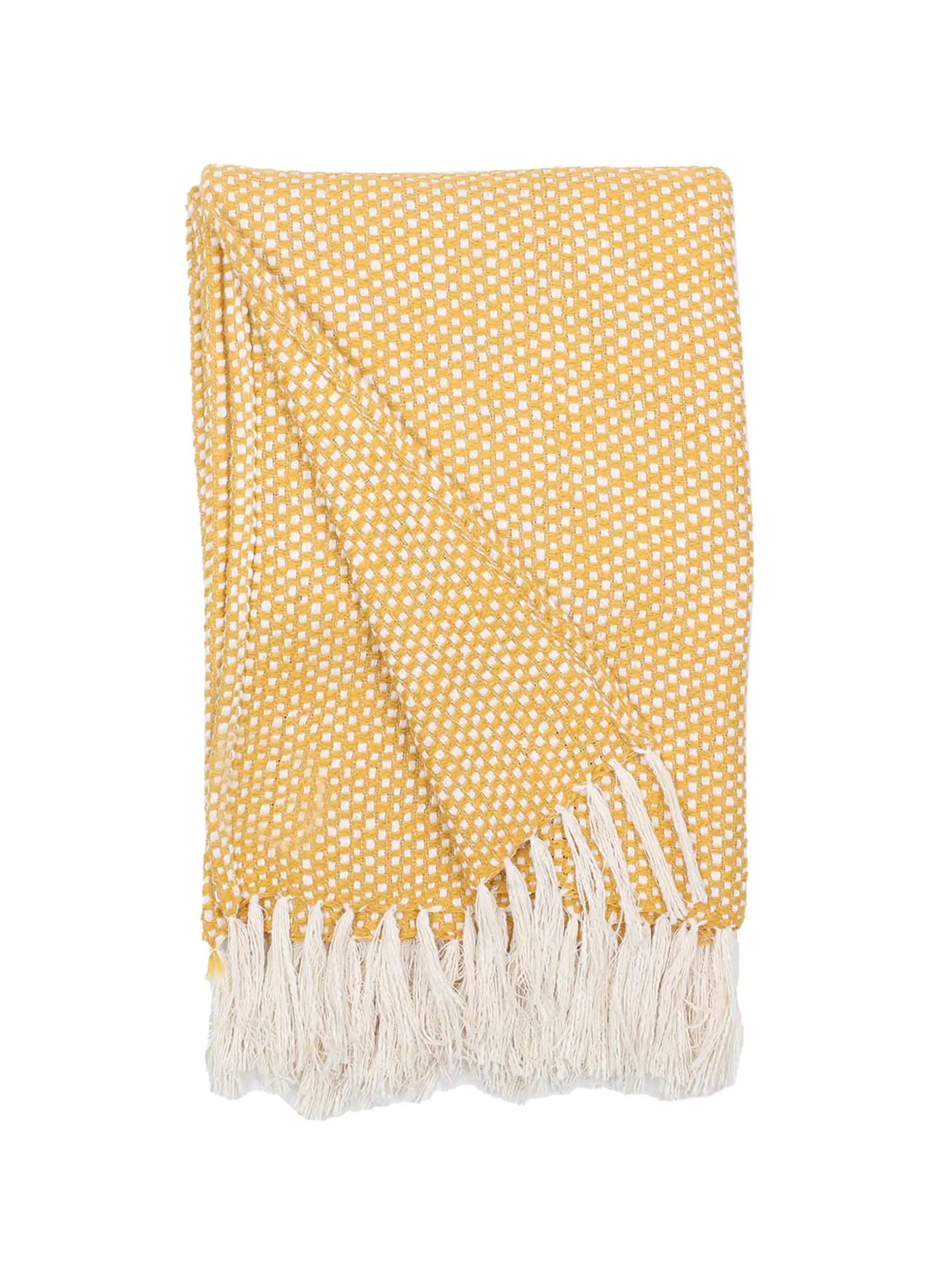 Throw - Vindhya  Yellow