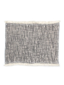 Matsya Vala Placemat Set Of 2 Placemats (Black)