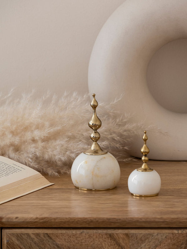 Marble Taj Paper Weights (set)