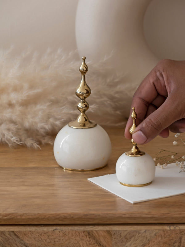 Marble Taj Paper Weights (set)