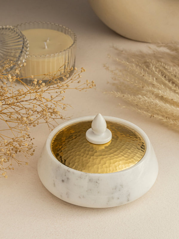 Marble Trinket Box (WM)