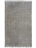 Indoor Chevron Block Print Rug
