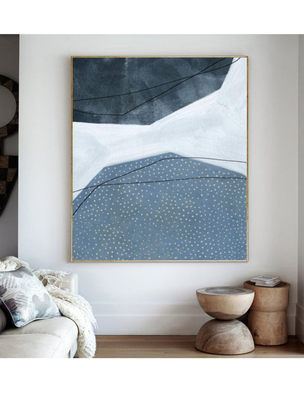 Wall Prints - Adjacent Abstraction I