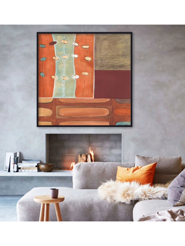 Wall Prints - Egg Hunt in Orange II