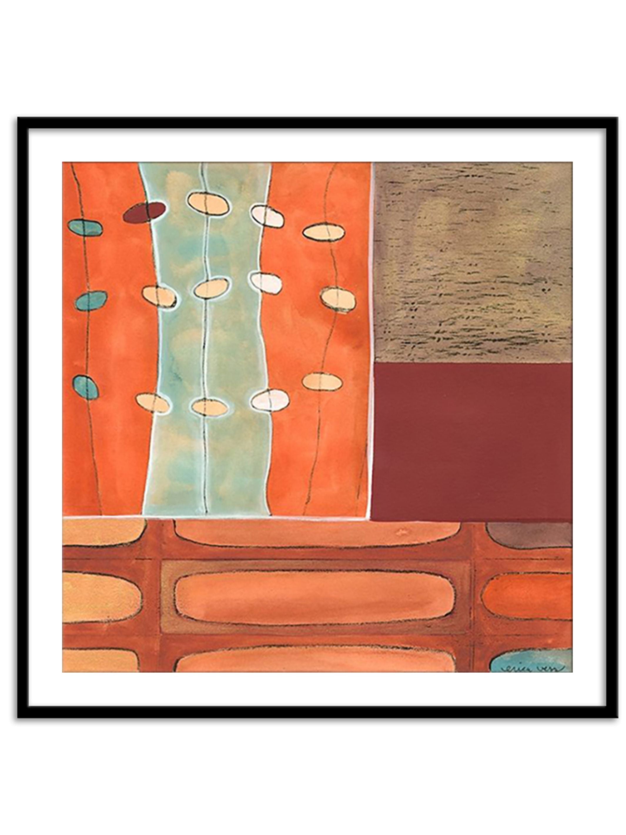 Wall Prints - Egg Hunt in Orange II