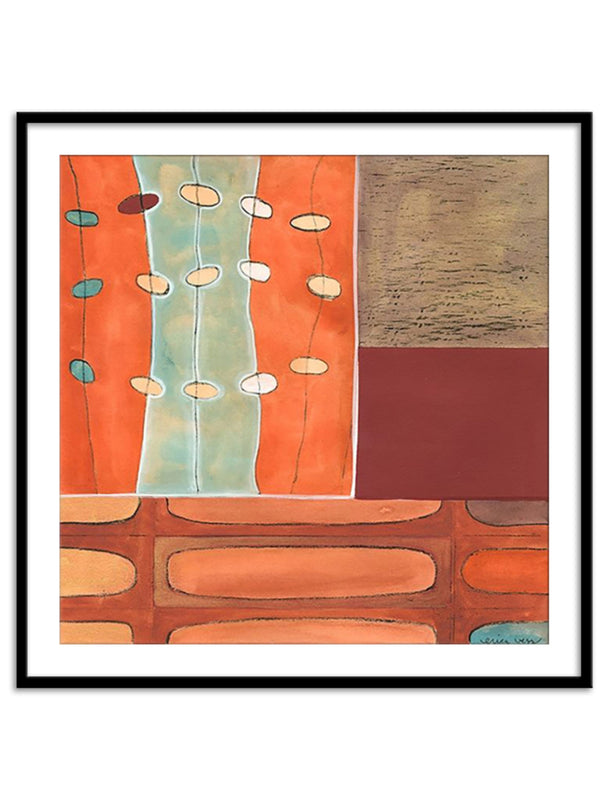 Wall Prints - Egg Hunt in Orange II