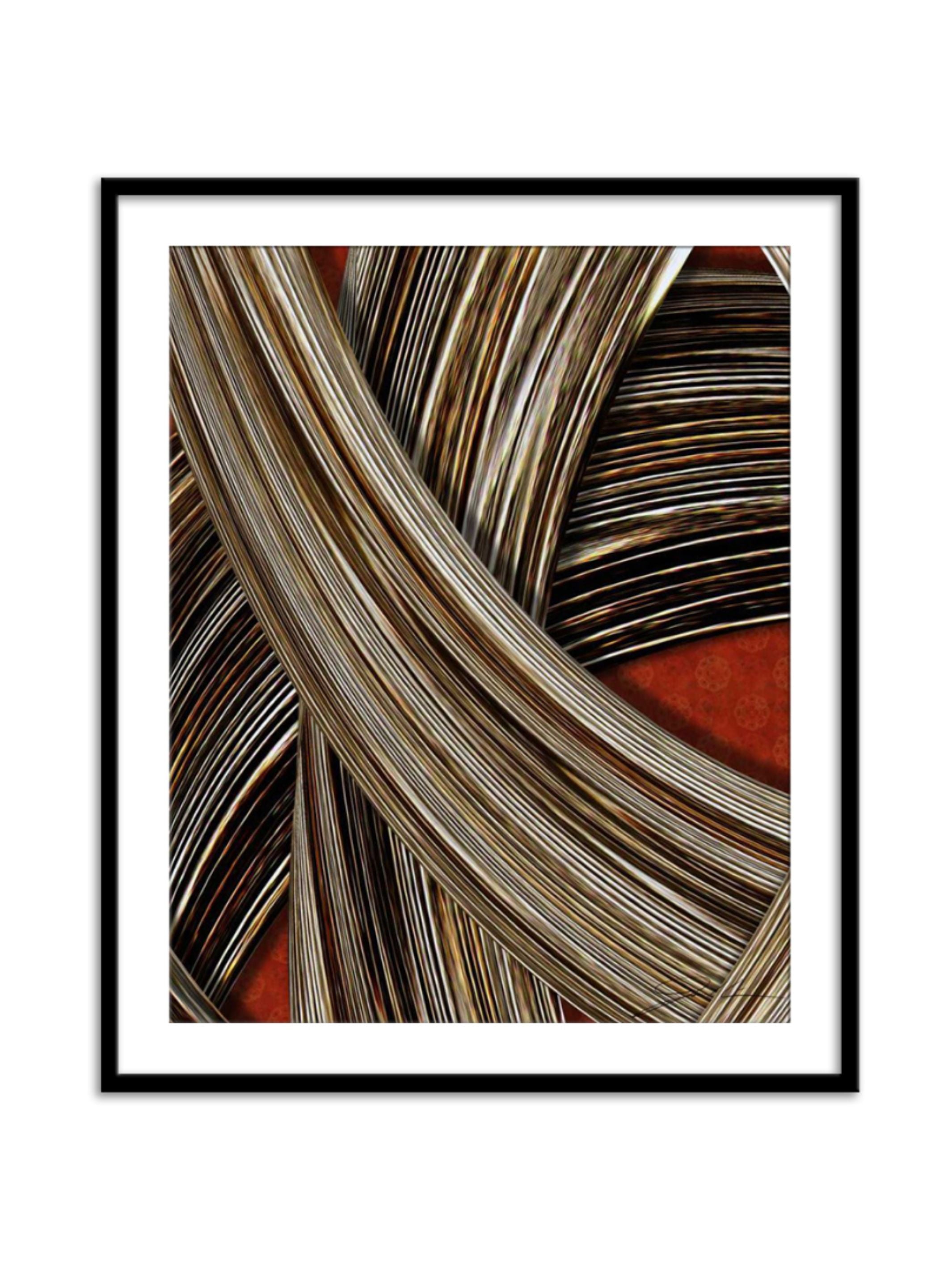 Wall Prints - Tangle Tile I