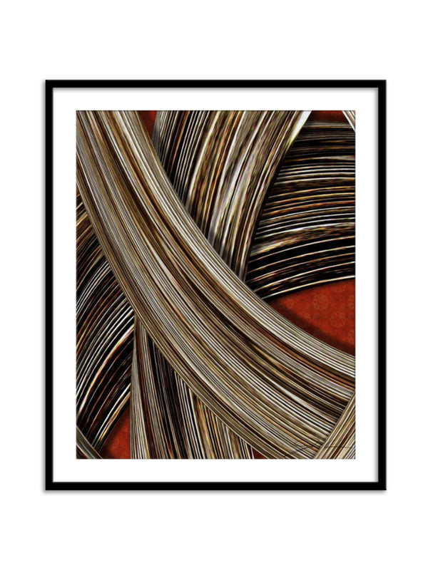 Wall Prints - Tangle Tile I