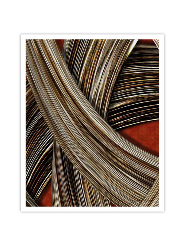 Wall Prints - Tangle Tile I