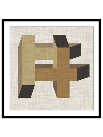 Wall Prints - Geometric Perspective VI