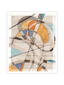 Wall Prints - Ovals & Lines I