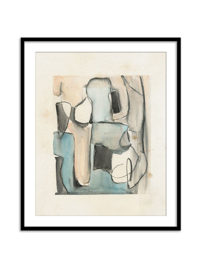 Subdued Abstract I - Wall Prints