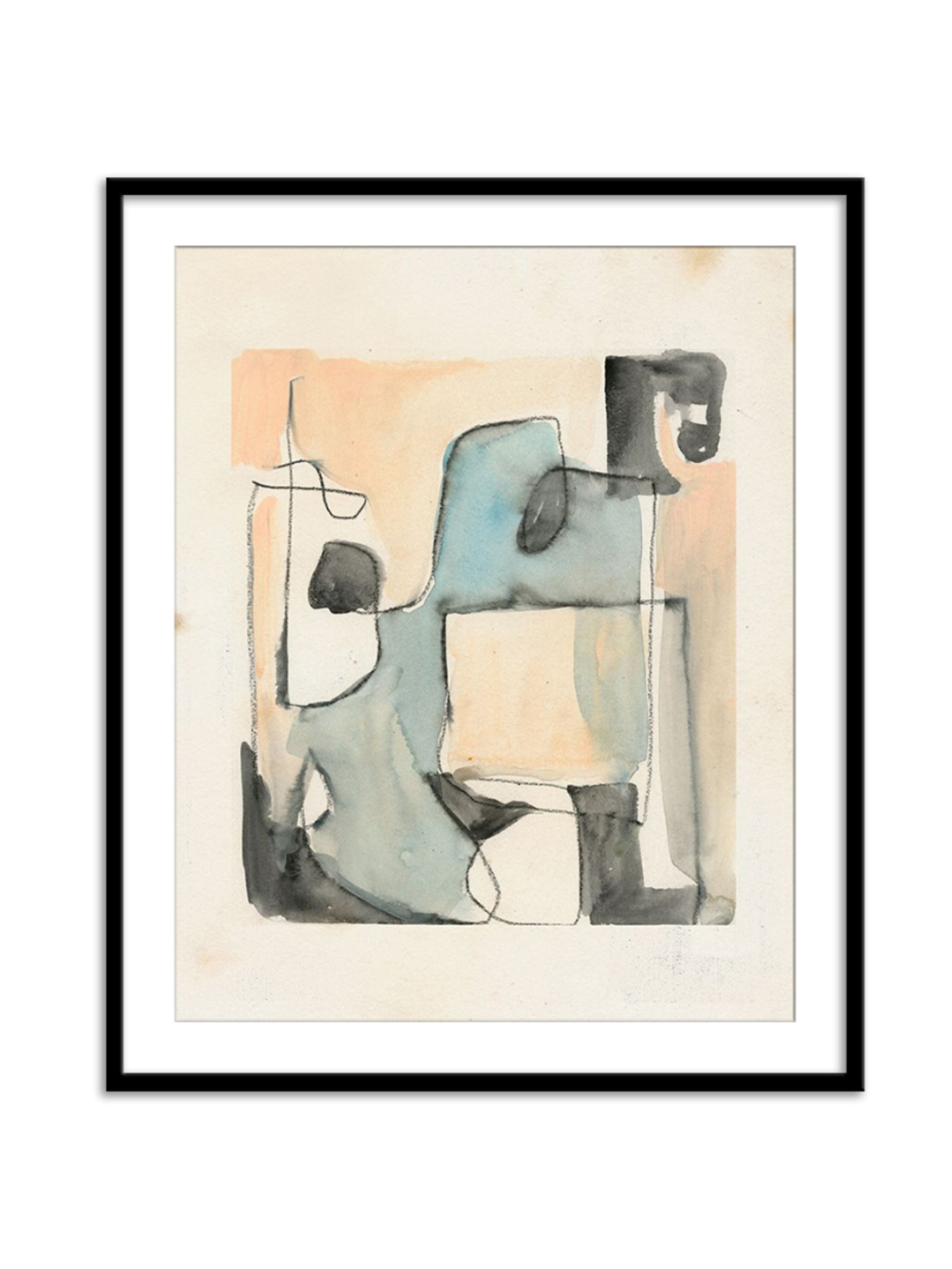 Wall Prints - Subdued Abstract II
