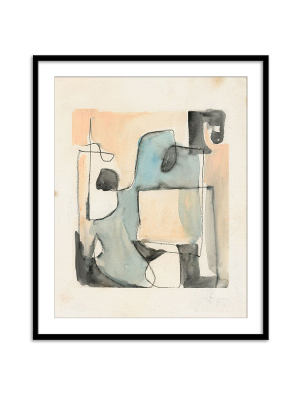 Wall Prints - Subdued Abstract II