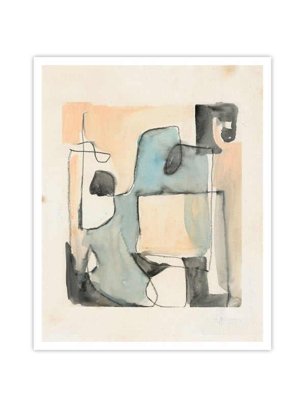 Wall Prints - Subdued Abstract II