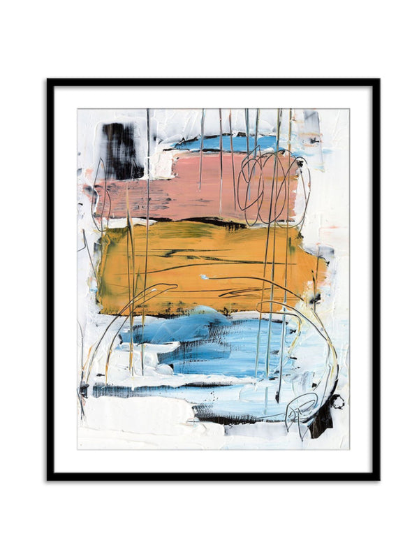 Wall Prints - Stacked Together I