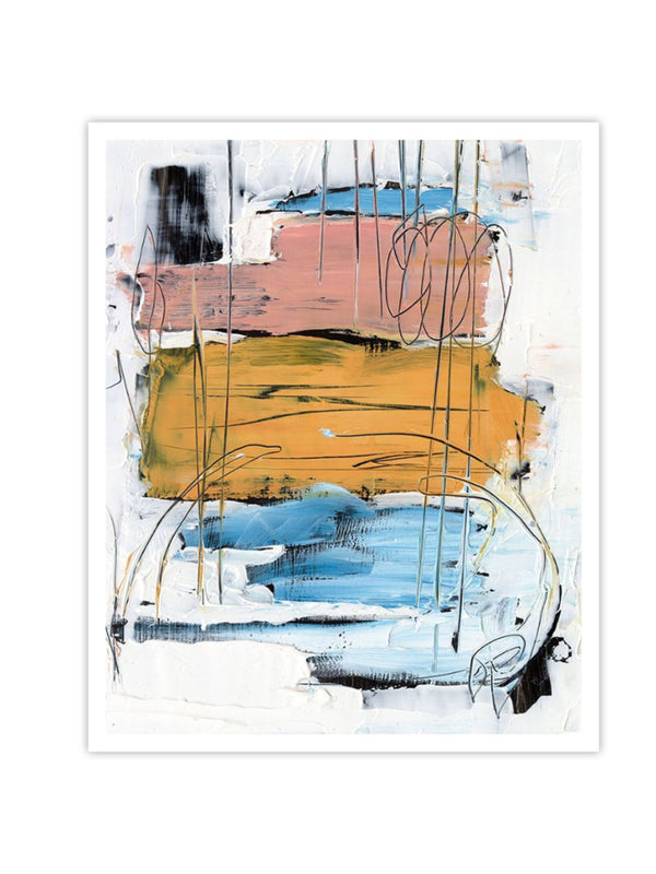 Wall Prints - Stacked Together I