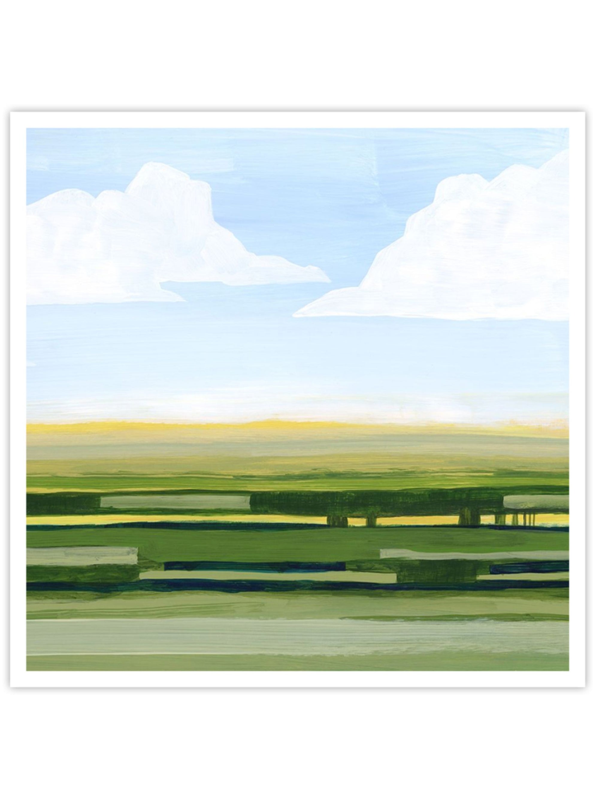Wall Prints - Pastoral Glow I