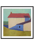Wall Prints - Primary Barns VII
