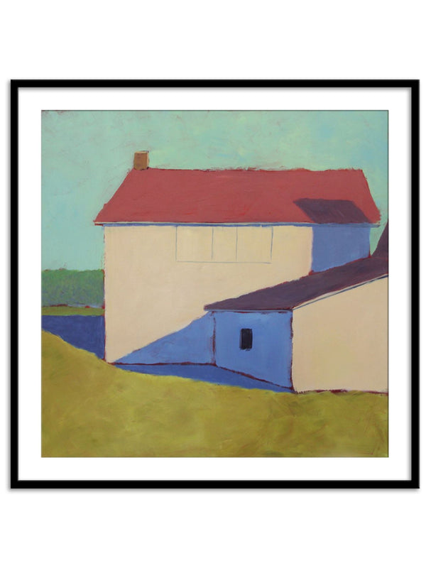 Wall Prints - Primary Barns VII