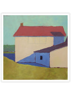 Wall Prints - Primary Barns VII