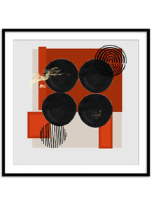 Wall Prints - Fading Forms II