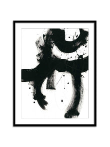 Wall Prints - Onyx Gesture I