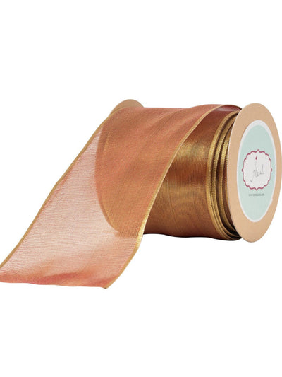 Golden Brown Lurex Ribbon