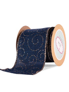 Silver & Gold Swirls Ribbon