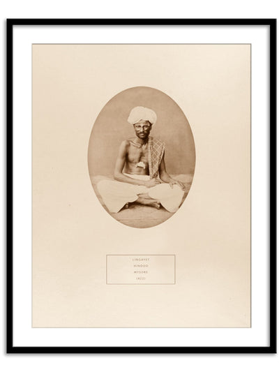 A Lingayet Hindoo from Mysore Wall Prints