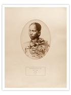 Wall Prints - A Moamuria hill tribal woman from Assam