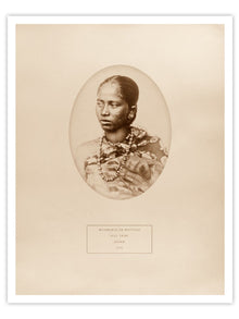 Wall Prints - A Moamuria hill tribal woman from Assam