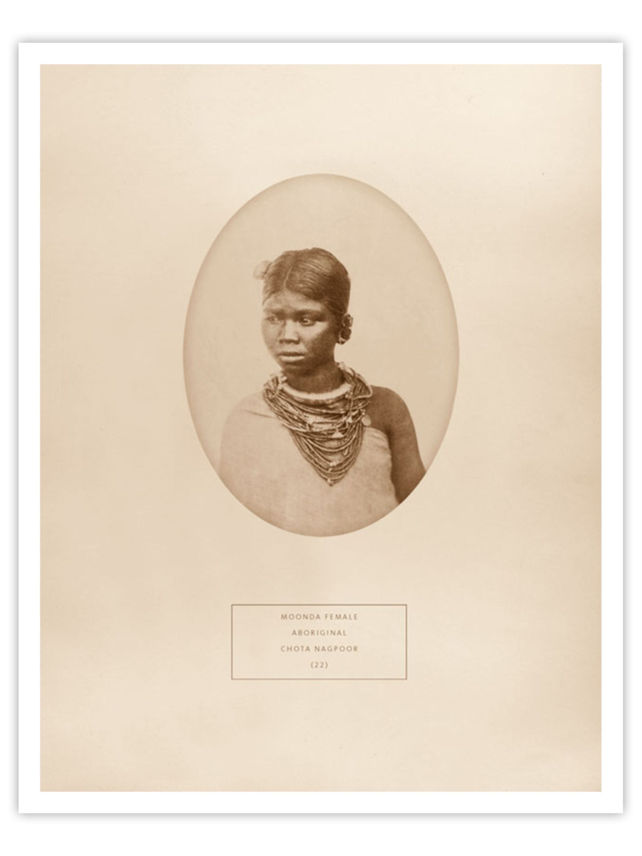 Wall Prints - A Moonda female from Chota Nagpoor