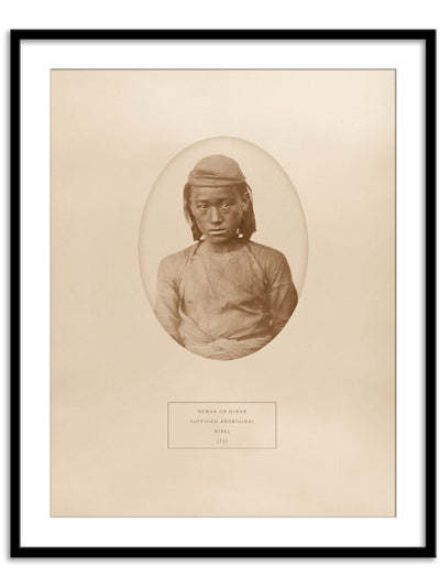 Wall Prints - A Newar from Nipal