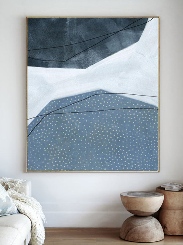 Wall Prints - Adjacent Abstraction I