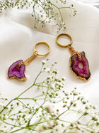 Keychain - Pink Agate