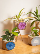 Agate Planter Pink