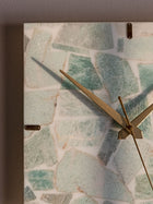 Amazonite Square Wall Clock