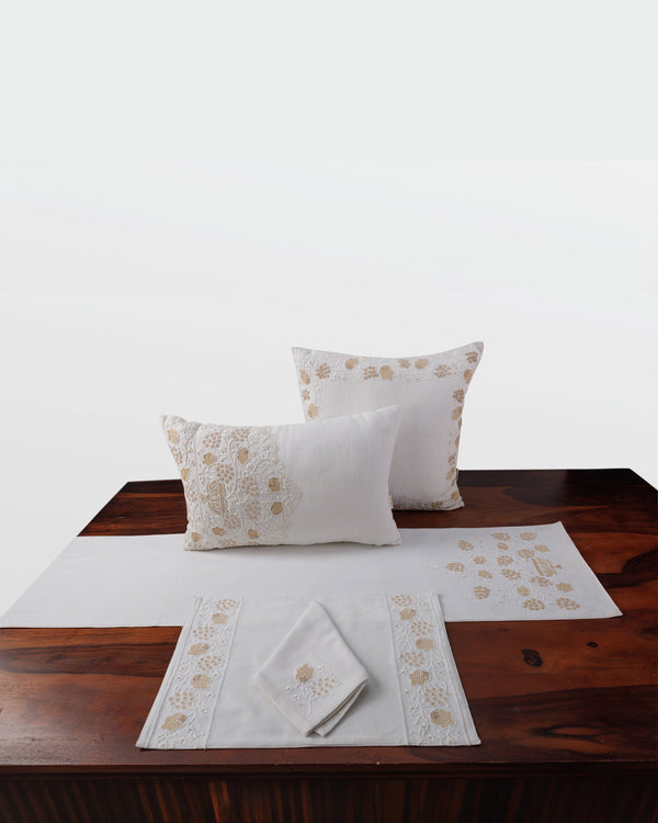 Cushion Cover - Angoor Bela Ivory