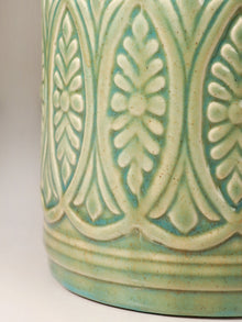 Aqua Green Ceramic Jar