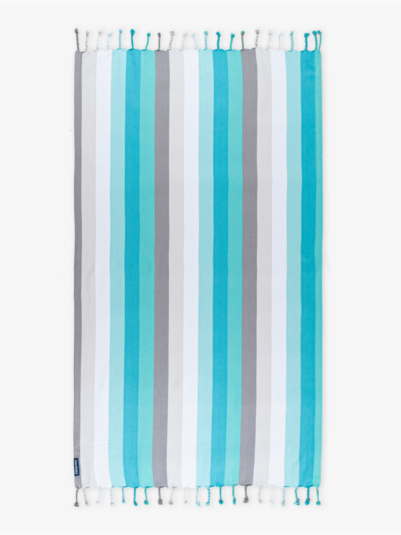 Aquamarine Woven Beach Towel