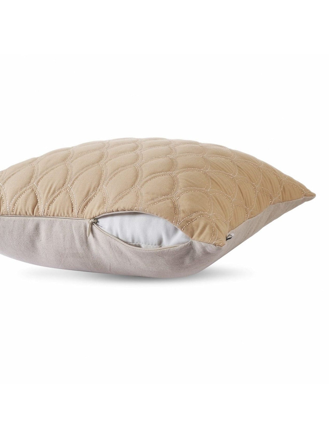 Cushion Cover - Archway Quilted Sand