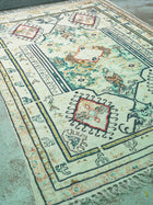 Arev Embroidered Cotton Rug