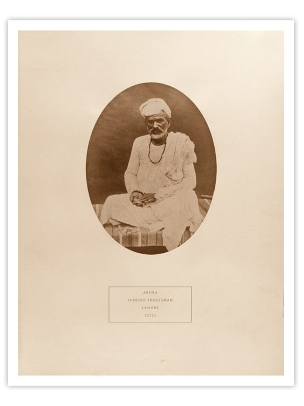 Wall Prints - Arora - a Hindoo tradesman from Lahore
