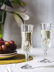 Asher Glass Tall Crystal