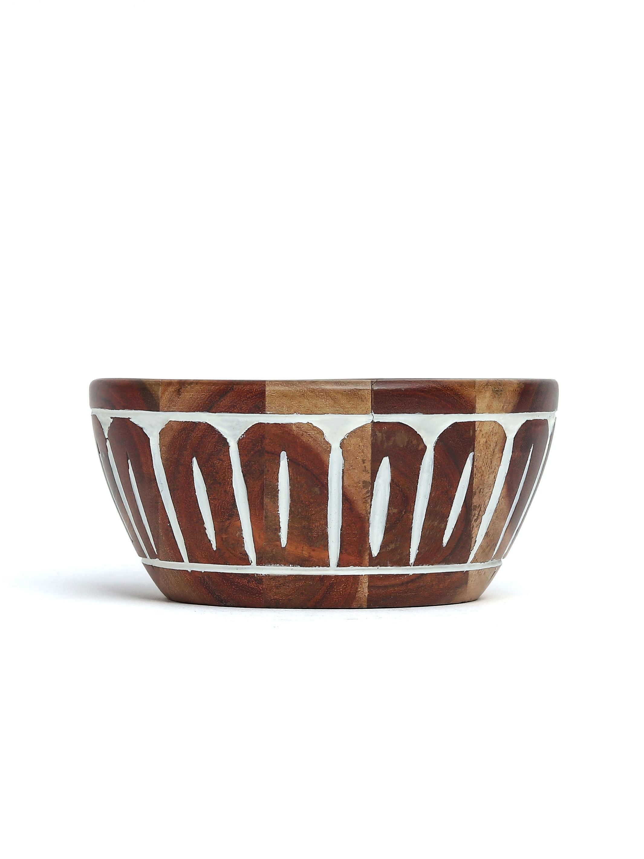 Aurora white bowl